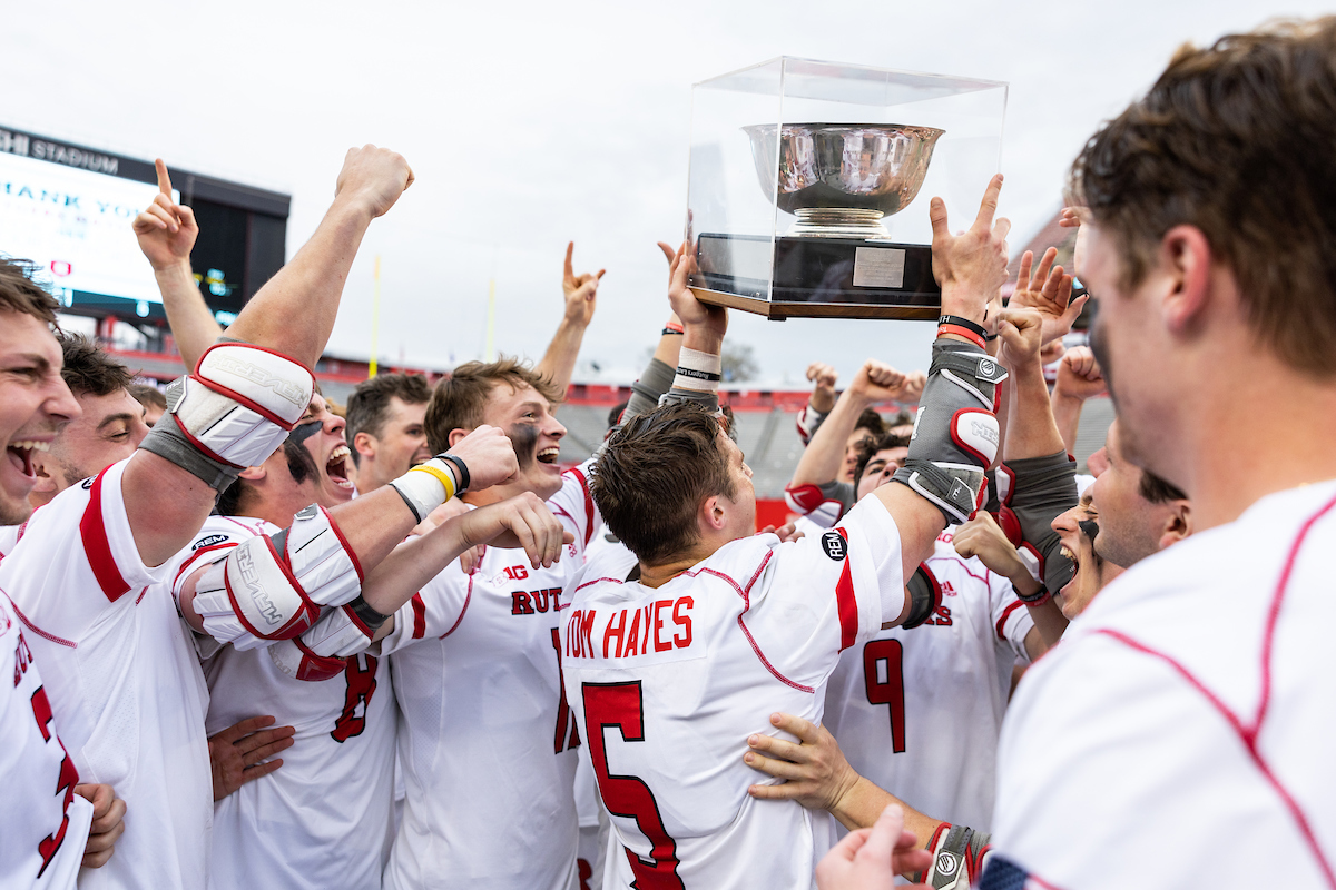 RUmlax's tweet photo. Some of our favorite moments include hoisting the Friendship Cup! #TBT 

Trophy game this weekend as No. 11 #RUMLax travels to No. 5 Penn State #GoRU 

📰: https://t.co/yVDYisKmL2 https://t.co/tnLDRvR947