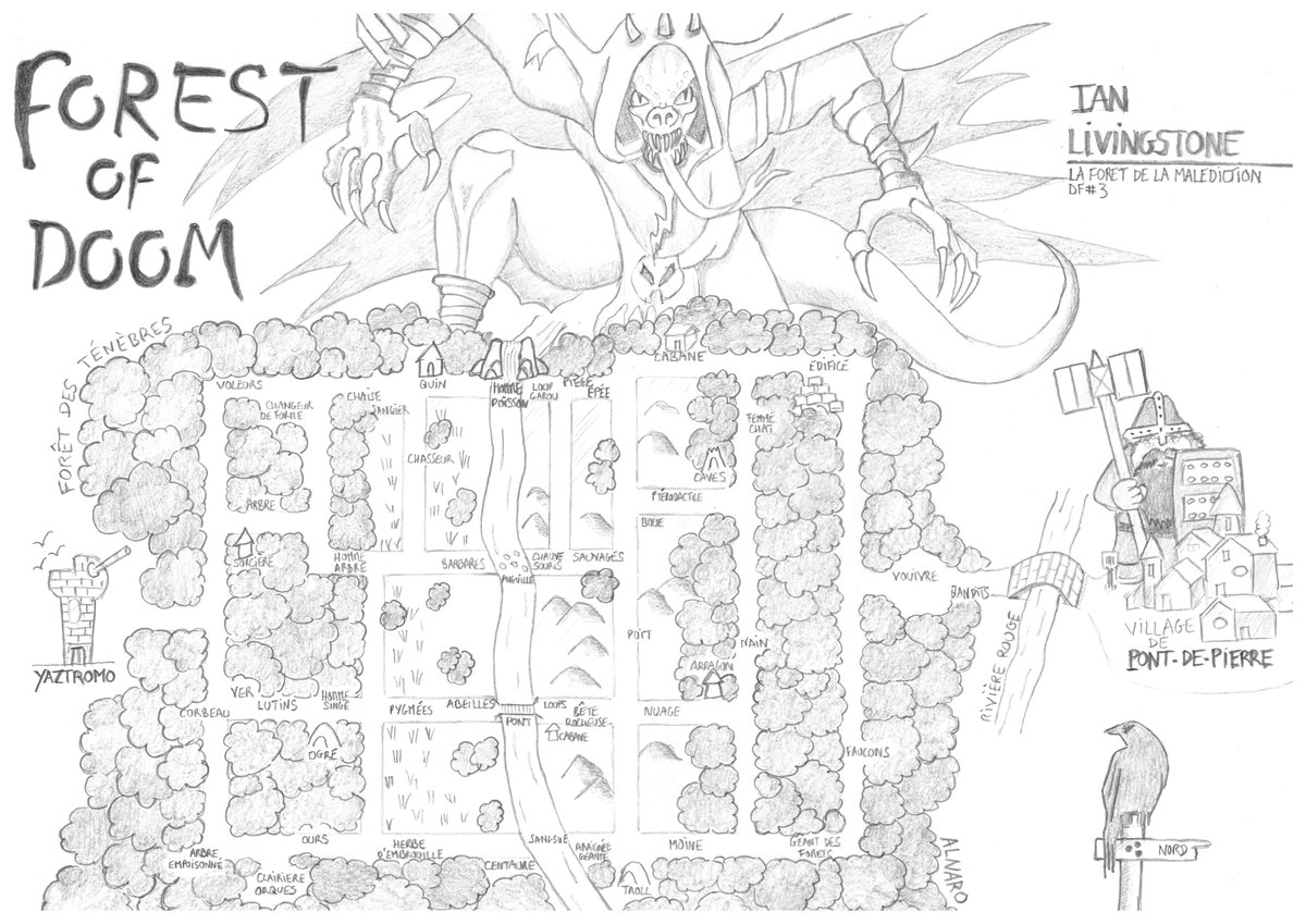 Alnaro On Twitter The Forest Of Doom FF 3 My Map Of The Darkwood darkwood-1-youtube