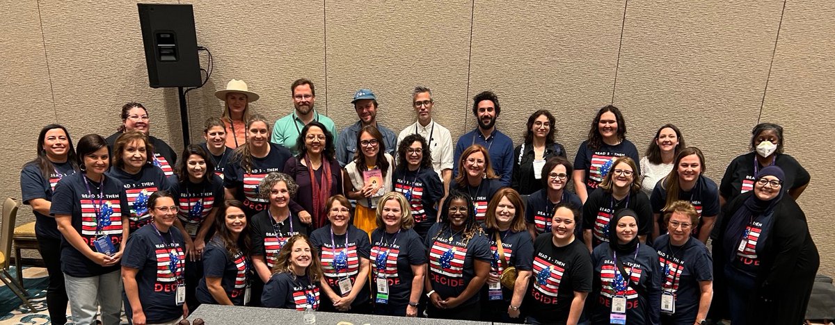Thank you to all the wonderful authors and illustrators and to our fantastic Texas Bluebonnet Committee members for an amazing TBA Speed Dating event! #txal23 #TexasBluebonnetAward #LibrariesUnite