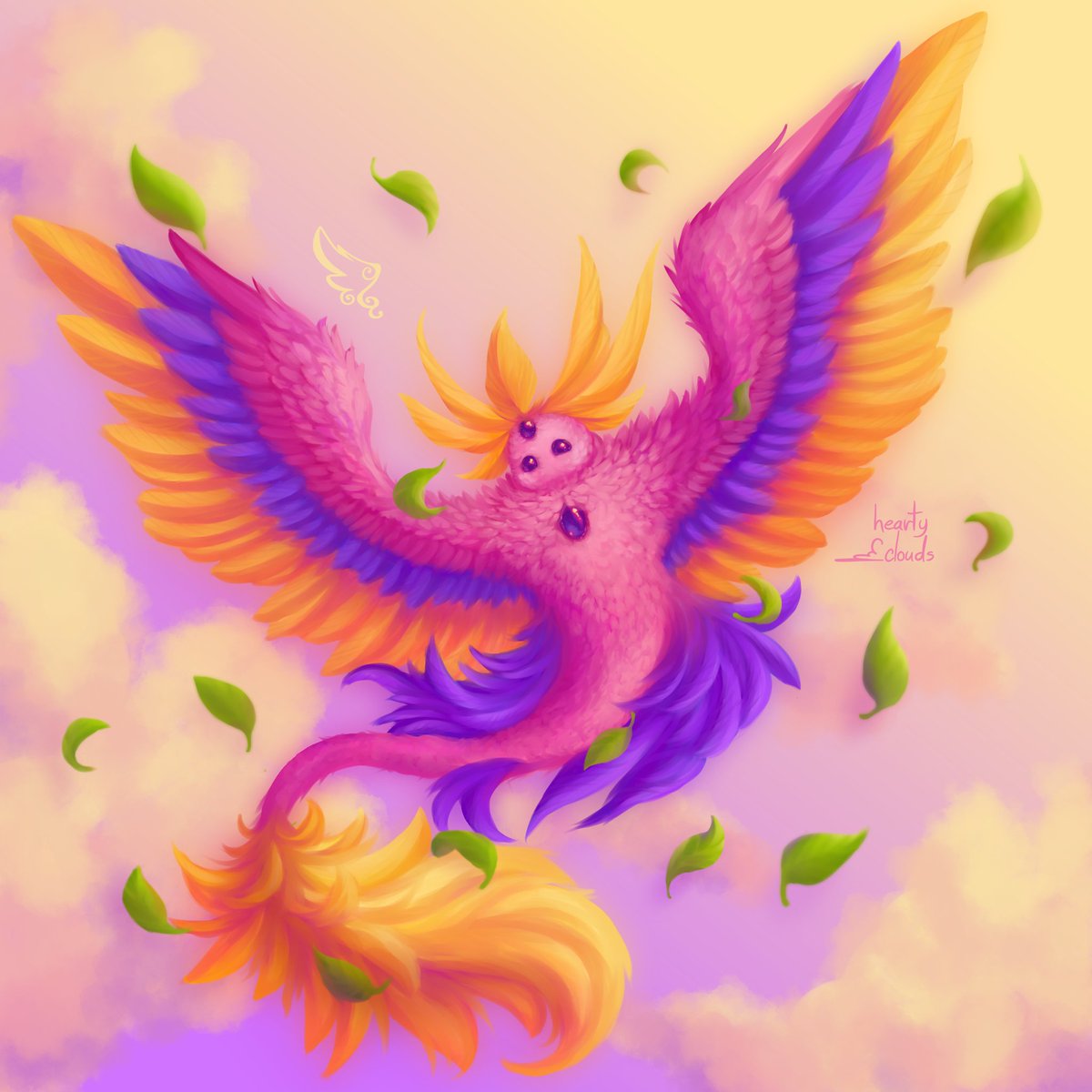 heartyclouds_'s tweet photo. Airidio, criatura de los aires. 🤍

#creaturedesign #characterdesign https://t.co/N3nilhrPS1