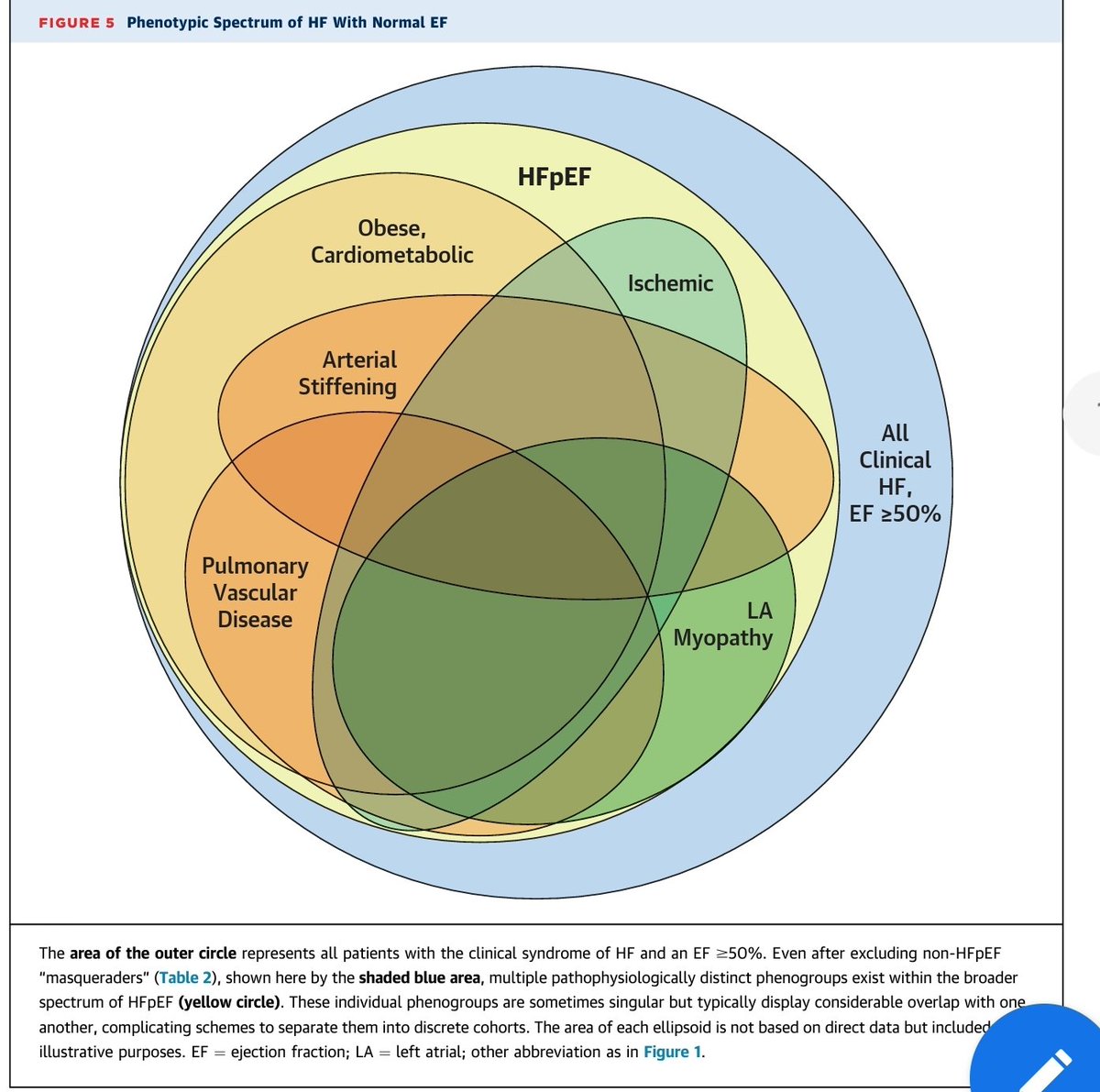 Just released: An in depth statement on #HFPEF   DOI:10.1016/j.jacc.2023.01.049 #heartfailure
<a href="/pedschwartzmann/">Pedro Schwartzmann, MD, PhD, FESC 🇧🇷</a> <a href="/AndreZimerman/">André Zimerman</a> <a href="/gcfmd/">Gregg Fonarow MD</a> <a href="/hvanspall/">Harriette Van Spall, MD MPH 🇨🇦</a> <a href="/FaiezZANNAD/">Faiez ZANNAD</a> <a href="/JavedButler1/">Javed Butler</a> <a href="/robmentz/">Robert Mentz, MD</a> <a href="/FudimMarat/">Marat Fudim, MD MHS</a> <a href="/HanCardiomd/">Henry Han</a> <a href="/FH_Verbrugge/">Frederik H. Verbrugge</a> <a href="/VerwerftJan/">Jan Verwerft</a> <a href="/WilfriedMullens/">Wilfried Mullens</a> #CardioTwitter #Cardiology