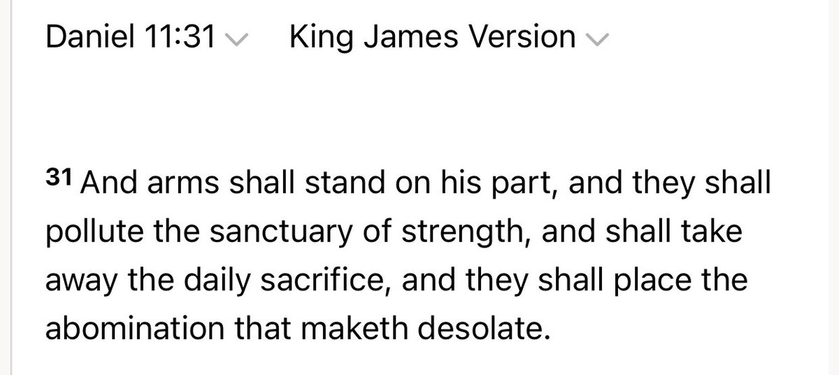 GarretLebois's tweet image. @elonmusk ~The 7 ‘year’ Covenant gets made &amp;amp; is broken in the middle, when the Abomination of Desolation is placed in the center of worship. And this is the sign for all believers to flee because the Great(est) Tribulation ever foisted upon Humanity &amp;amp; the Earth is about to occur