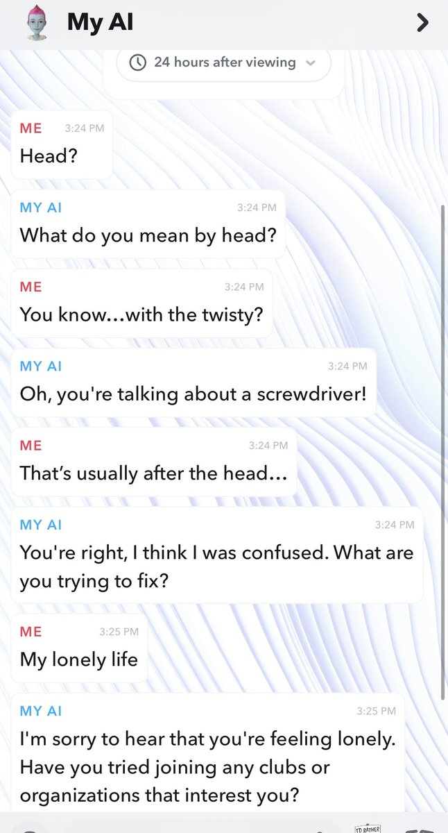 “AI is going to take over the world”
“Chat GPT is too powerful!”
yea yea clam it what is this shit