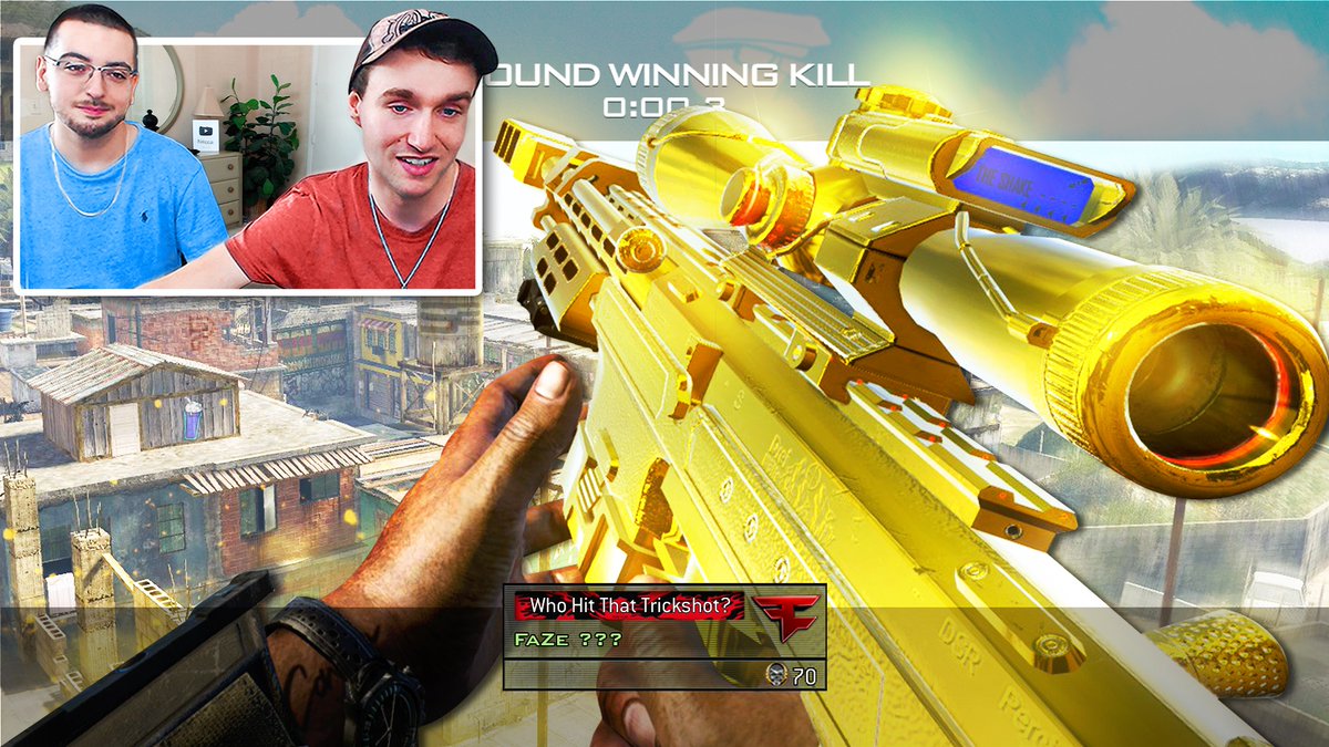 MattNecca's tweet photo. "Guess Who Hit That Call of Duty Trickshot?"
feat. @uhhShaawn

https://t.co/Q5wqLqnRi4

This is my favorite video I've ever made, I think you guys will really enjoy so all support (RETWEETS / LIKES / COMMENTS) is greatly appreciated ❤️ https://t.co/mXlEkAJ18W