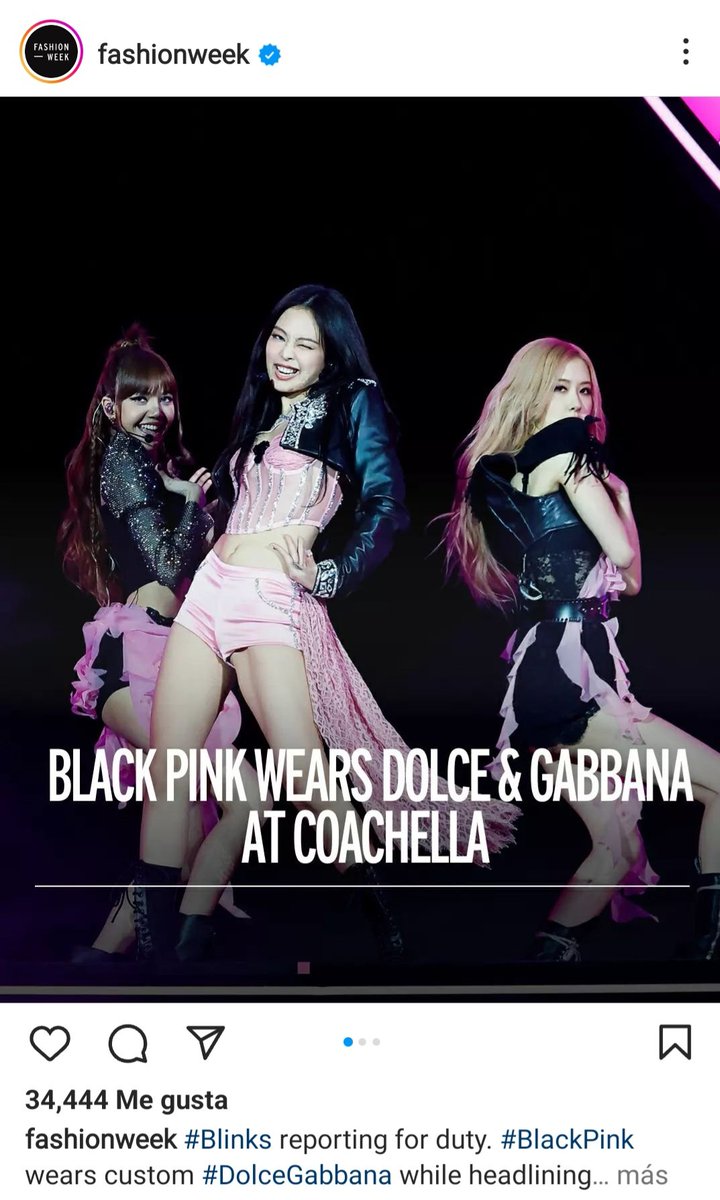 Forjisooilive's tweet photo. If it wasn't because Jisoo's fans and the true blinks showed their annoyance, they would never have "corrected" the post, was it so difficult to delete and post a new one with the 4 members? Never do that again @FashionWeek
#RespectJisoo https://t.co/2aP49jFqSg
