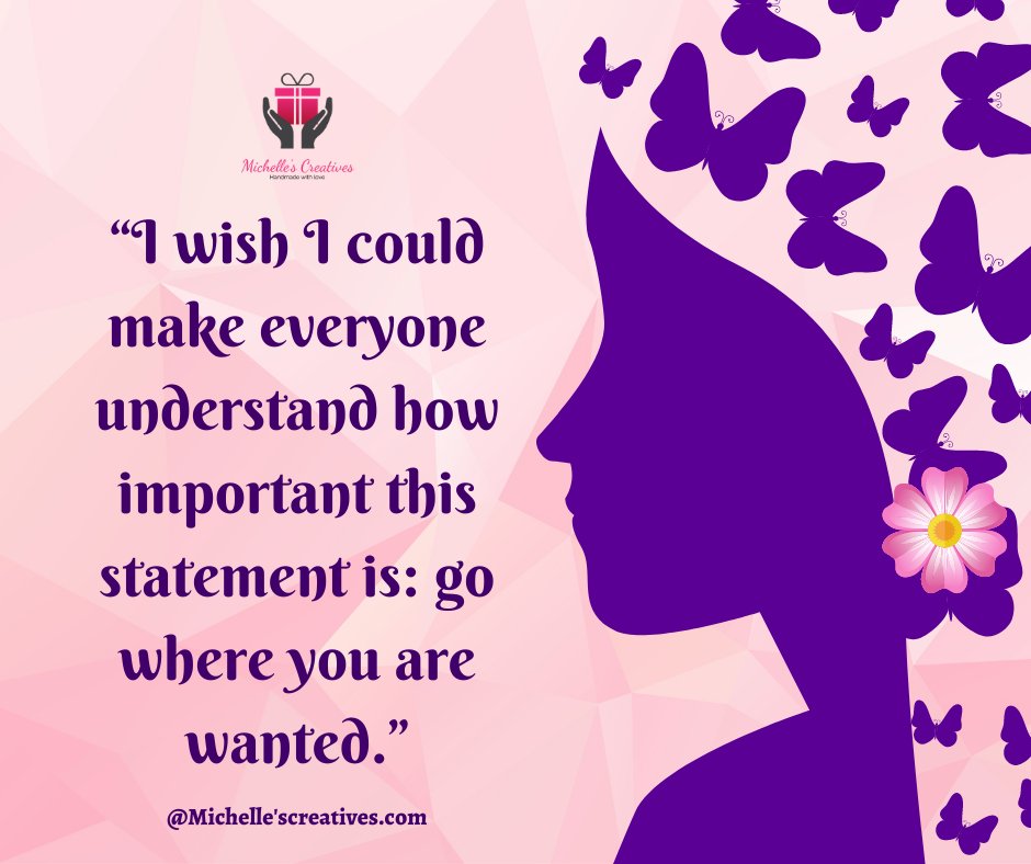 hellomichelles1's tweet photo. “I wish I could make everyone understand how important this statement is: go where you are wanted.”
– S. McNutt
#michellescreatives #creatives #fashion #beauty #blessed #forher #present #gifts #collection #TGIF #fridayfeeling #skincare #selflove #ecofriendly #crueltyfree https://t.co/5EEFvw79Lz