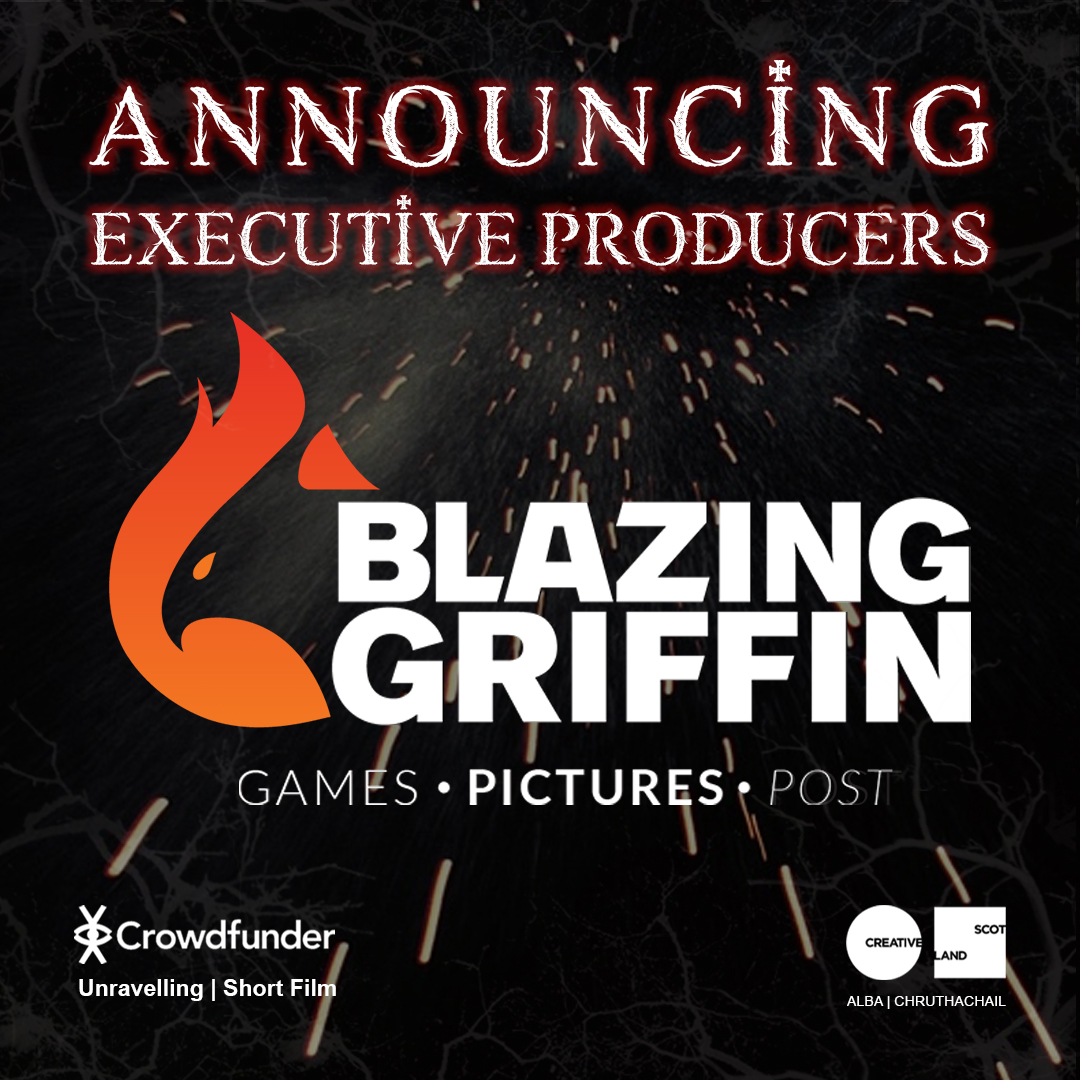 UnravellingFilm's tweet photo. Delighted to be supported by Blazing Griffin!

https://t.co/arpLMOQsMP

#CreativeScotland #Crowdmatch #MS #UnravellingShortFilm #Horror #ShortFilm #SecretGardenPictures https://t.co/HiBGxrDBEK