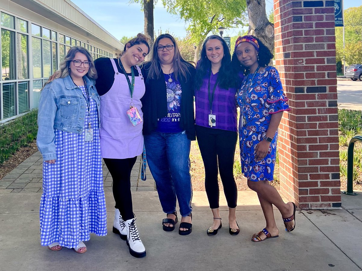 #PurpleUp for our military-connected  students! 💜