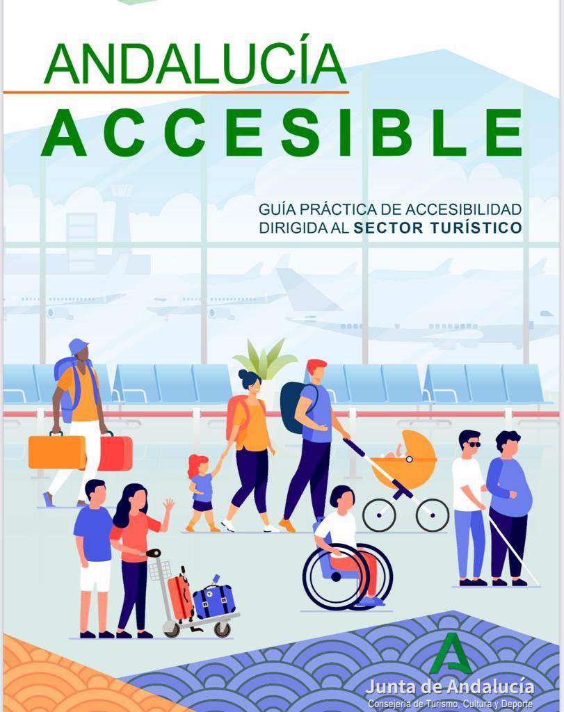 Contamos en #Andalucía con una guía para avanzar en un turismo más accesible para que todos y todas podamos disfrutar de esta tierra sin ningún tipo de barreras

Guía elaborada por @TurismoAND que supone dar nuevos pasos hacia la inclusión y la igualdad⬇️

juntadeandalucia.es/organismos/con…