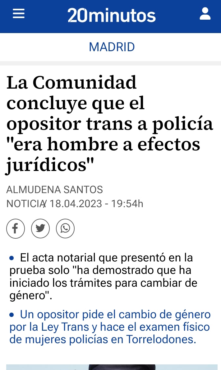 noebah's tweet photo. Era hombre a efectos jurídicos y mujer a efectos notariales e identitarios
Ser hombre/mujer ya no tiene legal/socialmente q ver con el sexo de las personas
Sin embargo el reconocimiento del sexo importa en ciertas áreas
Gracias @Podemos @PSOE x patrocinar esta #DistopiaPatriarcal https://t.co/ksT076JTfe