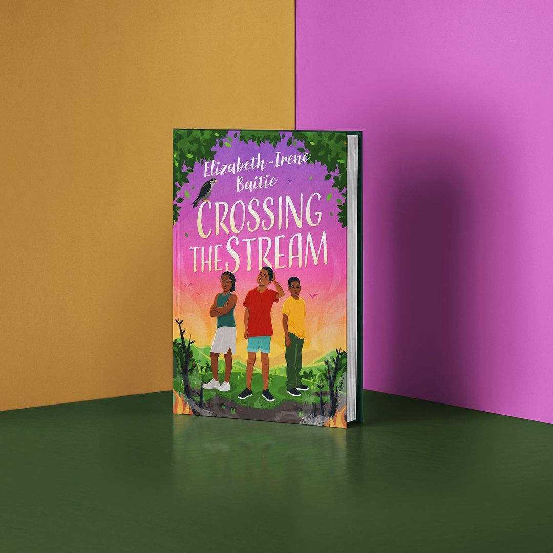 accordliterary's tweet photo. BOOK NEWS! 📚📢✨

@CassavaRepublic has just revealed its cover for @elizabethireneb's delightful novel, #CrossingTheStream!

"We are delighted to share the cover of Crossing the Stream, the first of a two-part middle grade series by Elizabeth-Irene Baitie coming this July!" https://t.co/hlauhbjj1L