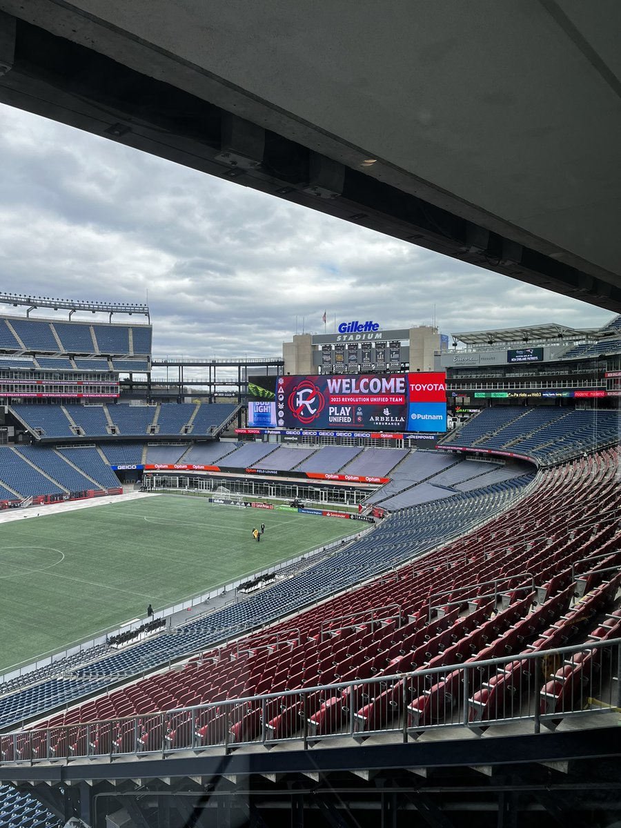 Special Olympics MA (@spolympicsma) on Twitter photo “This is one of the best things we do every year” - <a href="/RevsPrez/">Brian Bilello</a> on the partnership with Special Olympics. He and the Revs are welcoming the 2023 #NERevs Unified team to the club at <a href="/GilletteStadium/">Gillette Stadium</a> today. #PlayUnifiedMLS “This is one of the best things we do every year” - <a href="/RevsPrez/">Brian Bilello</a> on the partnership with Special Olympics. He and the Revs are welcoming the 2023 #NERevs Unified team to the club at <a href="/GilletteStadium/">Gillette Stadium</a> today. #PlayUnifiedMLS