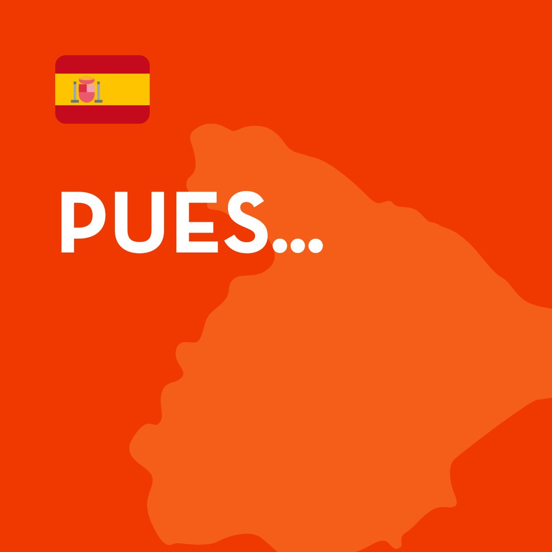 golingoapp's tweet photo. If you're only filler word in Spanish is 'sí, sí, sí' well now you can add this!
#wordoftheday #wednesdaywordoftheday #languagelearning #languageapp #learnspanish #speakspanish #spanish https://t.co/9Kz8YArLhb