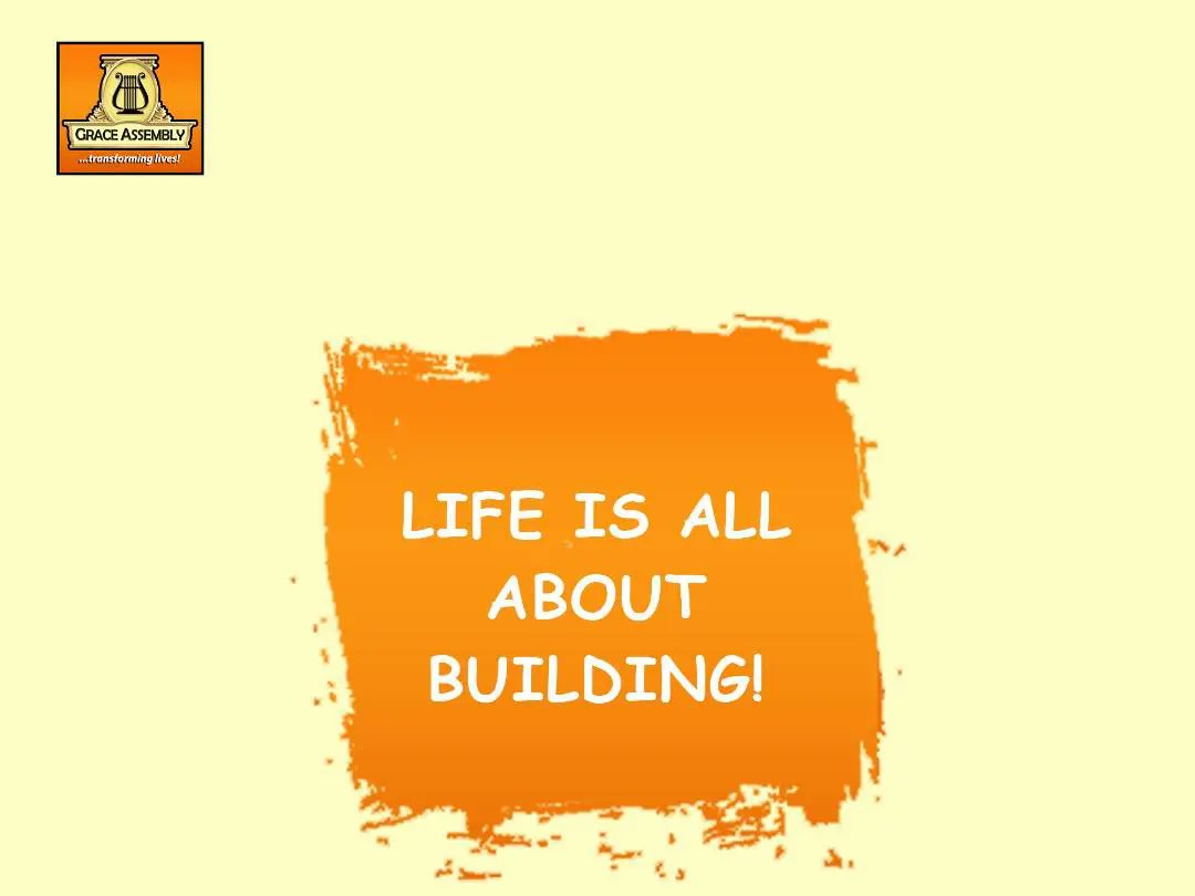 Grace_Assembly's tweet photo. Life is about building: but building your dreams is not without a fight.
Wherever there has been a rejection, we pray for the Lord to make us an edifice.
#WarfareWednesday
#GraceAssembly
#BuildingLifeTogether https://t.co/e80RAzs4A0