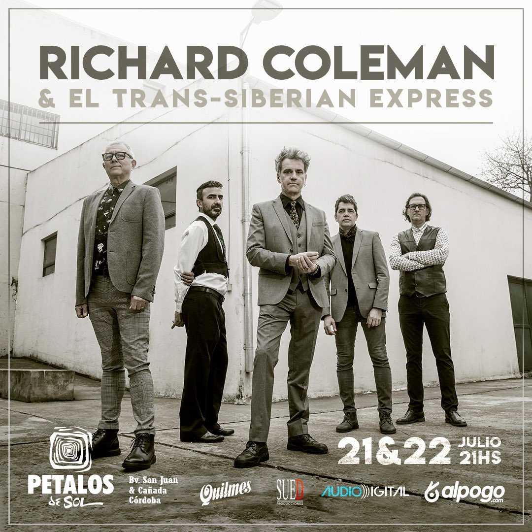 colemanrichard's tweet photo. Julio. Córdoba Capital. Dos fechas en Petalos de Sol. Cómo la ves?
TICKETS https://t.co/j9dOV2ZJYB
📸 Nora Lezano
#RCYTSE #transsiberianexpress #gira2023 #ladocta #comechingonia #wearefamily https://t.co/dJxiydSm0y