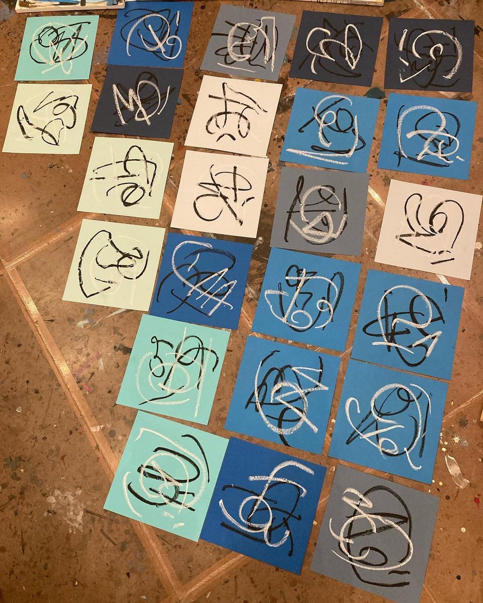 Rockland_Art's tweet photo. Two weeks until the Arts Festival! Visiting artist and RHS alumni, Dug McCormack, is prepping his interactive mural. Be sure to come check it out Wednesday night! https://t.co/A3FMW2haNp