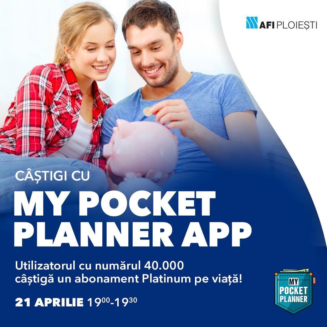 MyPocketPlanner's tweet photo. Vineri ne vedem in AFI Ploiesti in persoana dar și Live pe Facebook, TikTok si YouTube 💙 https://t.co/6OvG5El9Jh