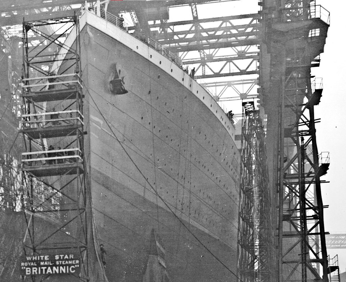 oldshippingline's tweet photo. An Amazing pic of The Rms Britanic ready to be launched.
@beyond_breakers @TitanicTalkline
#history #oldliner #oldvessel #oldship #oldtime #oceanlinner #ocean #oceanvessel #oceanship #whitestarline #whitestarvessel #whitestarship #olympicclass #olympic #titanic #britanic https://t.co/pTEhxJzJEo