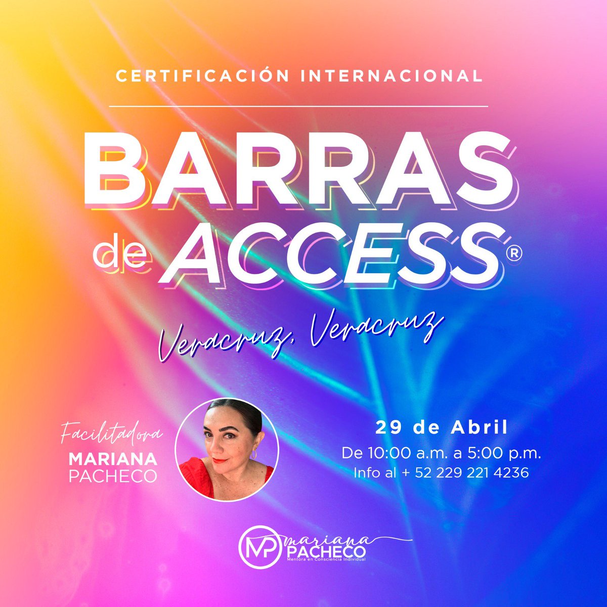 #Veracruz Este próximo 29 de abril es la Certificación de Las Barras de Access 💫✨ Inscríbete aquí wa.me/message/6ZIUIS… RT