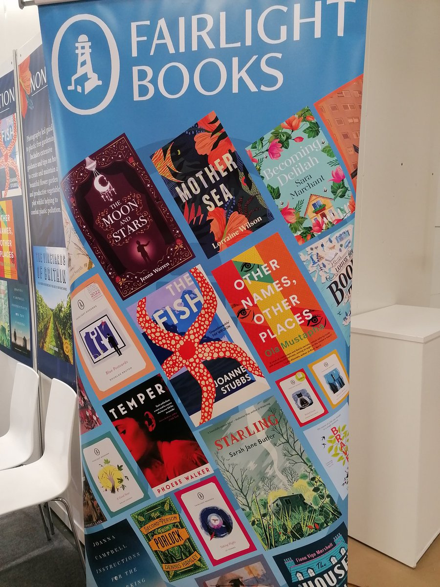alexiadaydreams's tweet photo. Spotted! Evidence of fellow @BathSpaUni MA alumni at #londonbookfair @stubbs_writer @FairlightBooks @lcpalmerpoet guys your books are looking so gooooood out in the world🥰 https://t.co/Gp1tkM21oO