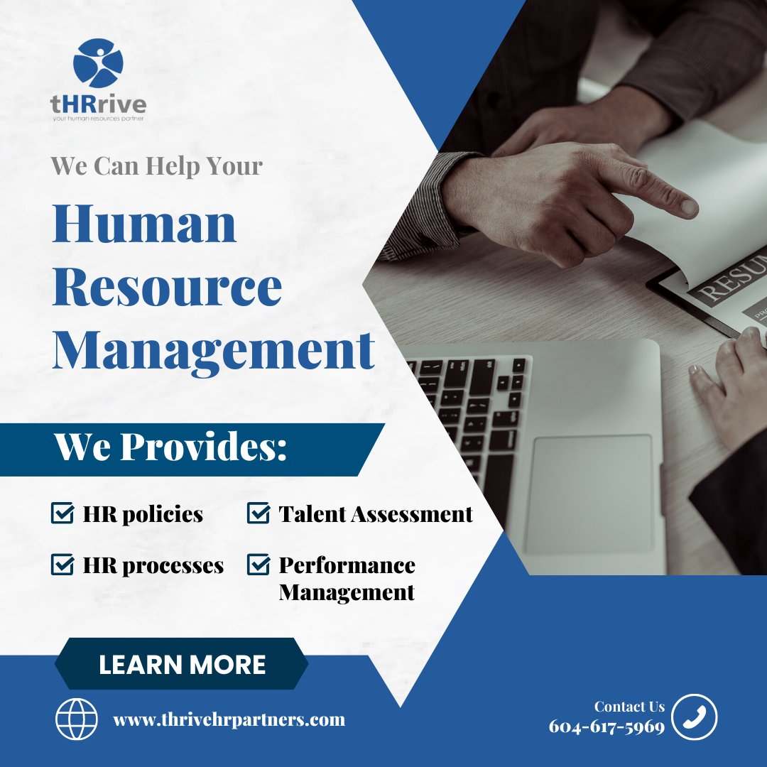 thrivehrconsult's tweet photo. 🎉 Looking to grow your small or medium-sized business? 🌱 Let tHRive help you achieve success without breaking the bank! 

👉 Click https://t.co/r7cqyeJkx3 to learn more about our services and get started today! 

#smallbusinessHR #mediumsizedbusiness #HRconsulting https://t.co/NiGNyerNqN