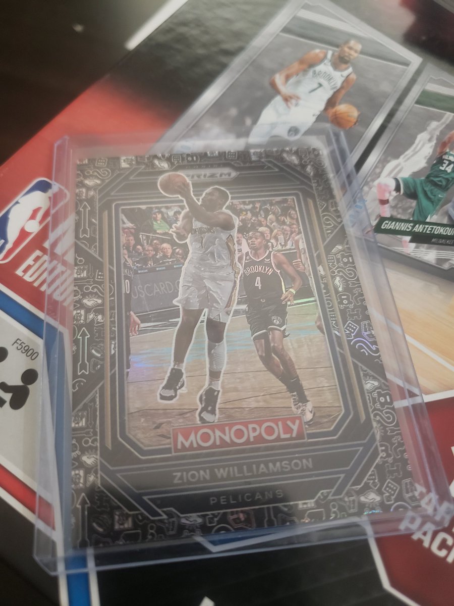 cassshields's tweet image. To grade or not grade? That is the question. @CardPurchaser #monopolyprizm #nba #prizm #prizmmonopoly