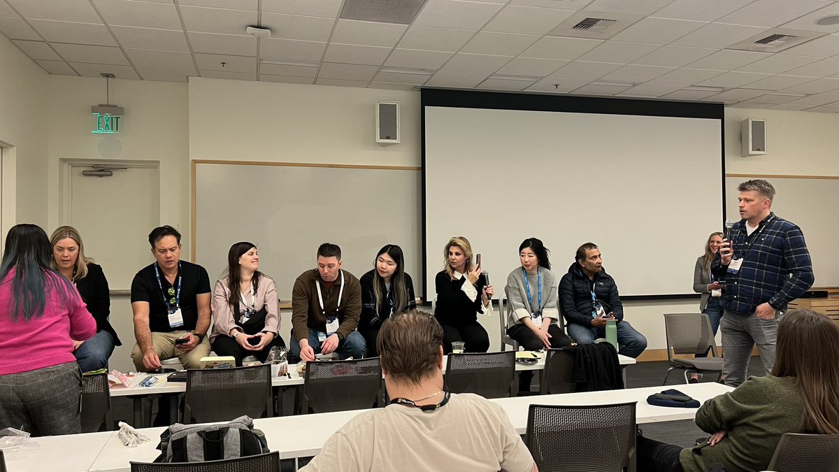 plemich's tweet photo. #MVPSummit is all under NDA but this session is about revealing the BEST chocolate π« in #MicrosoftTeams.
Fun session to taste and vote the best chocolate out of the world brought from #MVPBuzz from across the world.
#CommunityIsFun #Competition https://t.co/D9WSFYS5DS