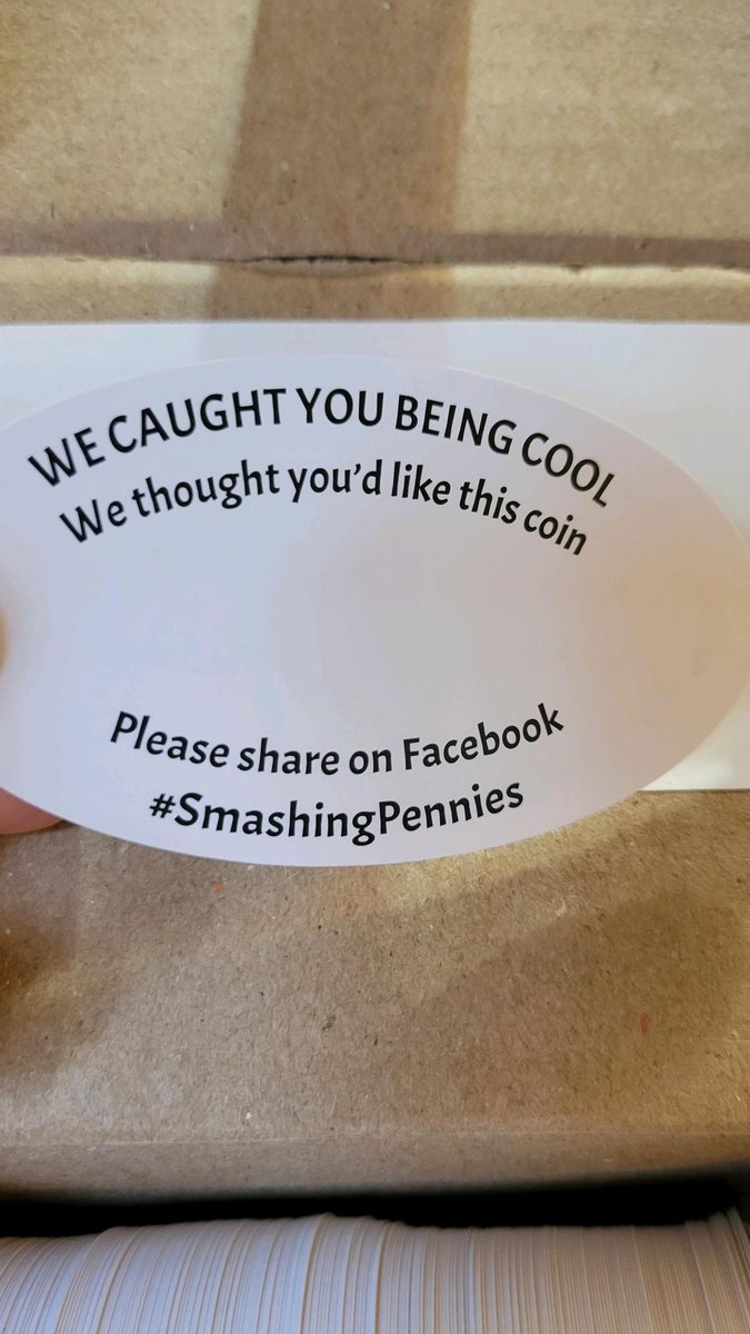 SPECOINS's tweet image. I LOVE💕💖❤️ our business cards!!!  We found them on Gotprint, and just had to have them.  #smashingpennies #gotprint #businesscards #ovalbuainesscards #elongatedcoins