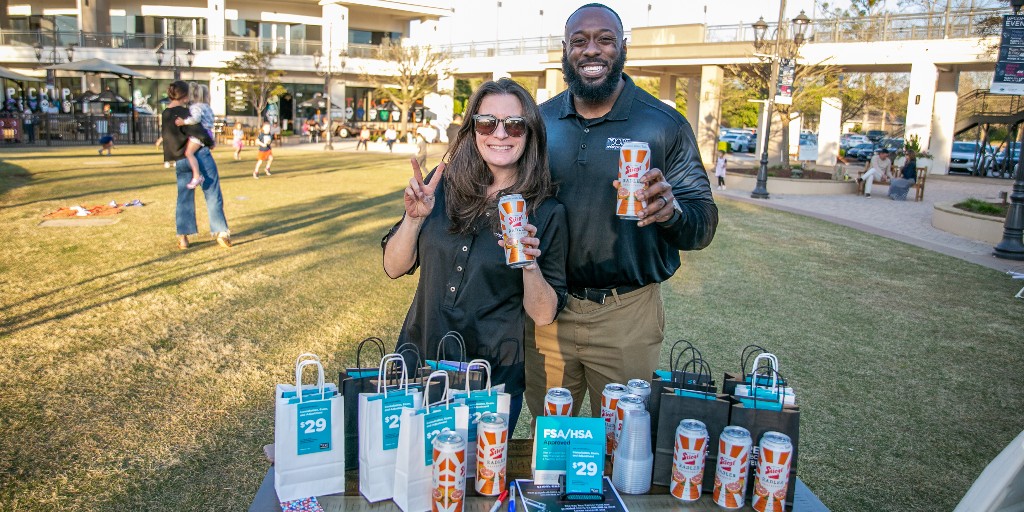 WaverlyCary's tweet photo. Sip, stroll, and support a great cause at the Waverly Place Wine &amp; Brew Walk on April 27! 🍷🍺 Help the @KayYowFund in its mission to fight cancer, one step and one sip at a time. Cheers to making a difference! 🥂 https://t.co/J9fdm5Kl5z