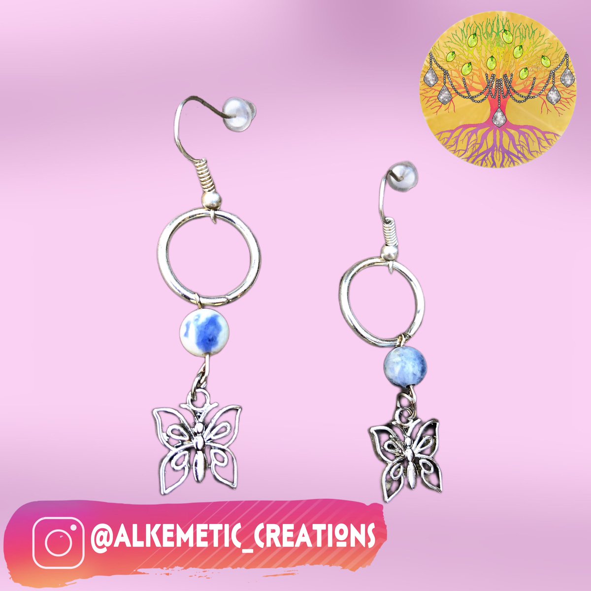 angie_chacha's tweet image. Butterflies 🦋 &amp;amp; Sodalite Healing Earrings. DM me to purchase.

Sodalite Healing Properties:

💙 Logic 
💙 Intelligence 
💙 Emotional balance 
💙 Intuition 
💙 Clarity 
💙 Truth 
💙 Perception

#sodalite #butterflies #healingearrings #earrings #crystalearrings #alkemeticcreations