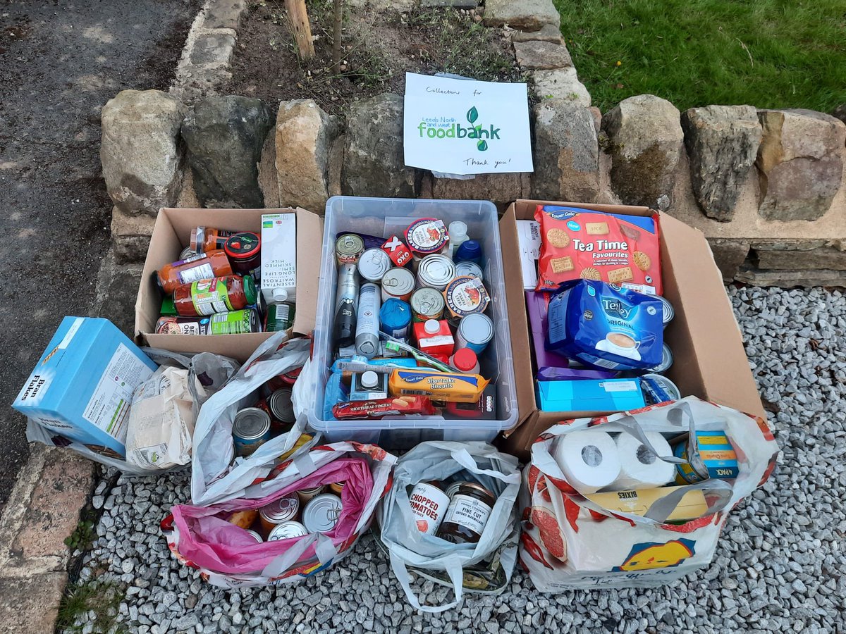 Today was a bit of a first for us as a club. We trialled out a food bank run to help support @NW_leedsfood 🙏. A simple idea, our members bring something to the club before the club run and then we send it on to help. A huge thanks to everyone who contributed this evening ☺️👏.