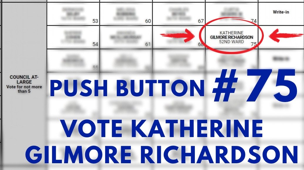 Kathy_Gilmore's tweet photo. #VoteKathyForPhilly #AlwaysWorkingForYou #thejourneytomay16 #MomsGetTheJobDone
Mail In Voters select Katherine Gilmore Richardson.
On Tuesday, May 16th, #PushButton75 #75 #75 #75 #75 #75 #75 #75
https://t.co/WMo2zI0t67 https://t.co/HGFxGqj3LO
