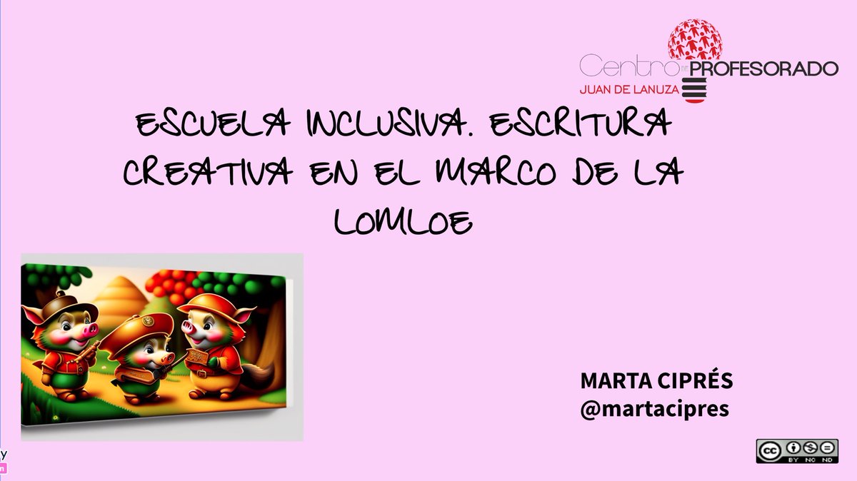 Hemos continuado la tarde con la formación de #escrituracreativa en el #aulainclusiva con <a href="/martinpinosq/">Martín Pinos Quilez</a> y <a href="/jutruan/">Julián Trullenque</a> en <a href="/cpjuandelanuza/">CP Juan de Lanuza</a> 
#formacion #competenciadigital #tic