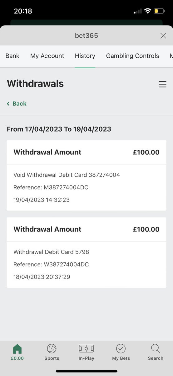 ReeceJ1994's tweet photo. @bet365 Scum https://t.co/mIWOkTayBh