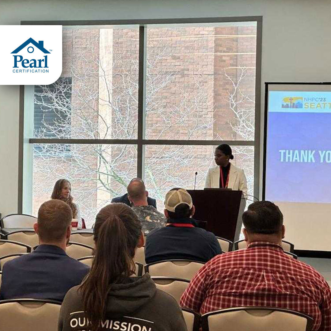 pearlscore's tweet photo. #PearlPeople continue to make an impact at the @JoinBPA National Home Performance Conference &amp; Trade Show! Pearl's Caprice Johnson led the discussion "Certifications &amp; Labeling to Capture the Value of Your Work for Homeowners."

https://t.co/OWgSTsx6Xe

#PearlPresents #NHPC23 https://t.co/E20U3MK5Mh