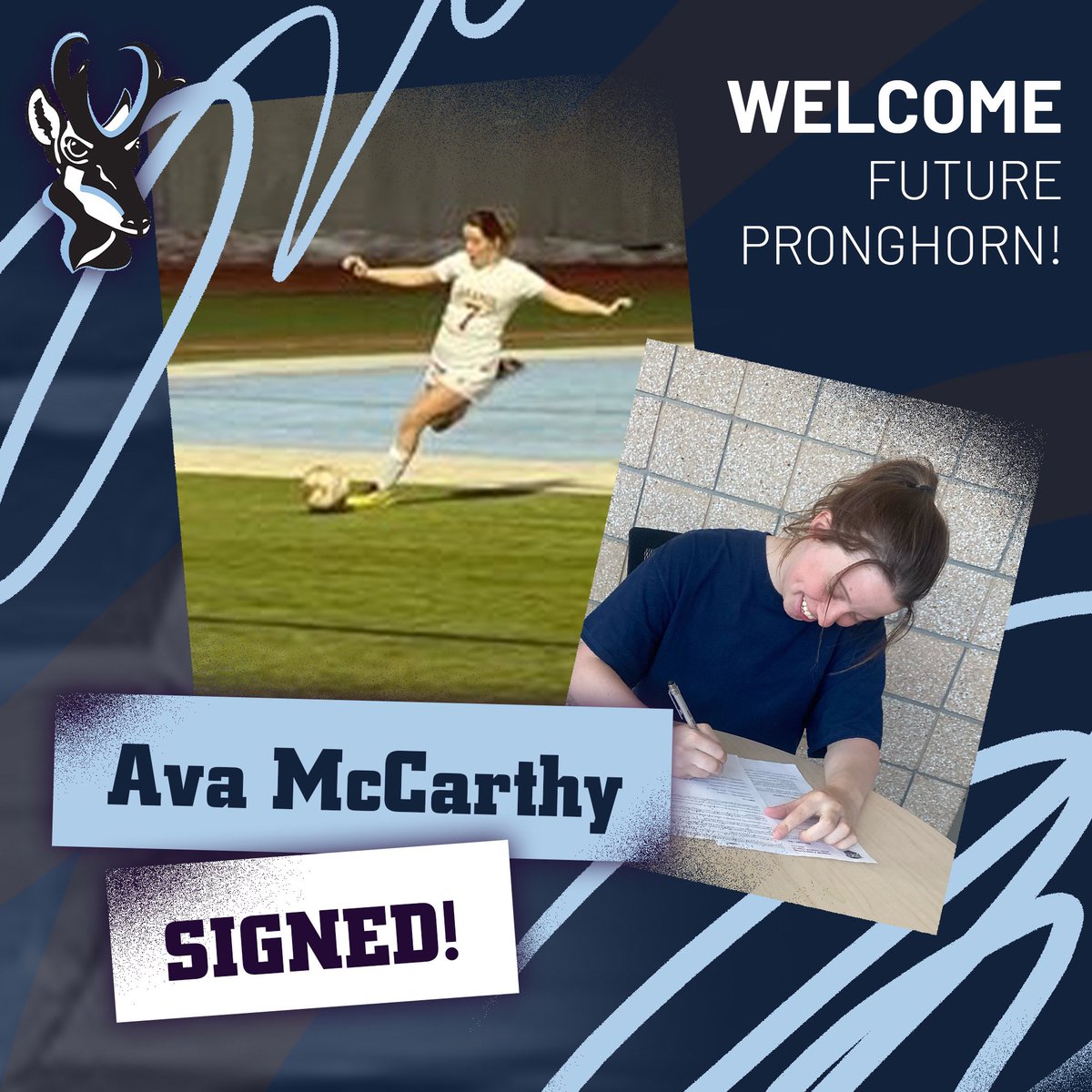 Excited to welcome our newest signing Ava McCarthy from Laramie, Wyoming! Welcome to the Pronghorn Family! #gopronghorns #pronghornpride
