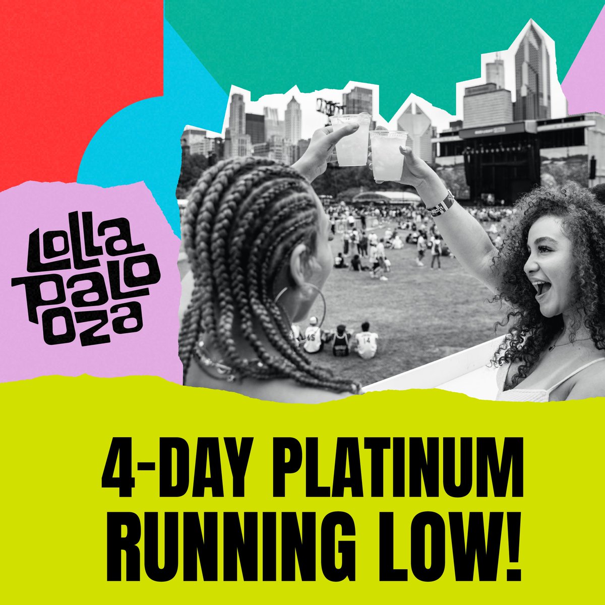 Lollapalooza on Twitter "Treat yourself to frontrow viewing