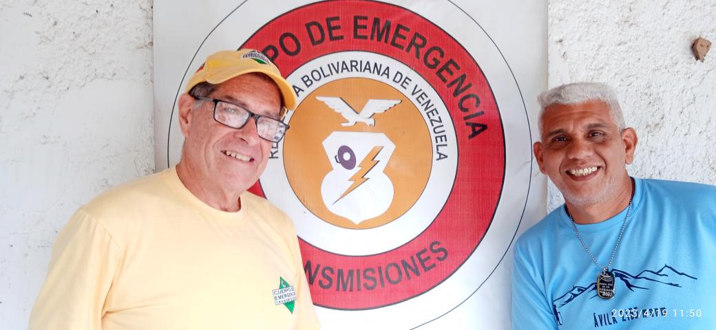 Gracias a Los buenos amigos del <a href="/CuerpoDeET/">Cuerpo de Emergencia</a> por recibirme el día de hoy y compartir ideas y conceptos sobre la visión del Voluntario moderno.