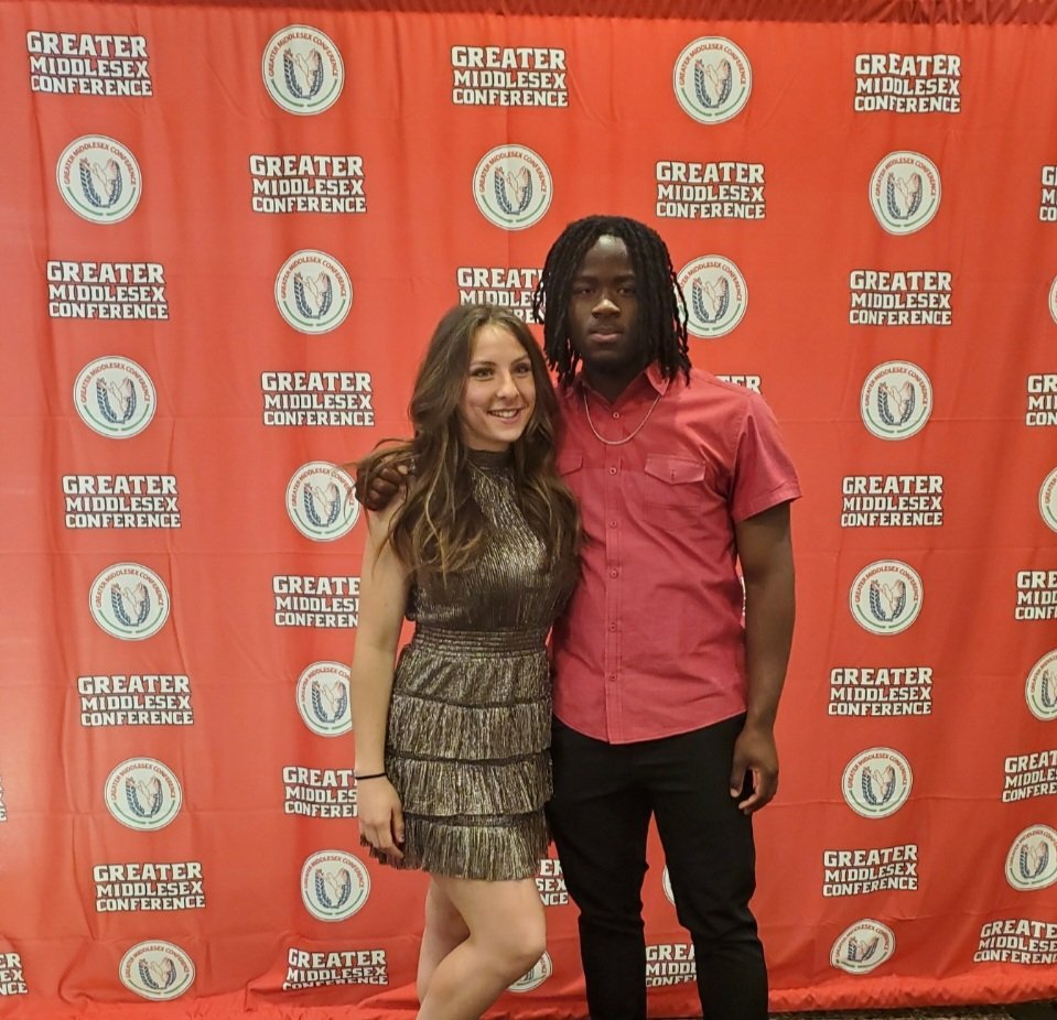 NP_Athletics's tweet photo. 🎉Congrats to Maddy Kruszczynski & Ryan Sullivan as our NP student-athletes honorees attending the GMC Sportsmanship Banquet today. Great job representing Canuck Nation and being a role model!
#CanuckPride
#WorkWithAPurpose https://t.co/I2muxME2ql