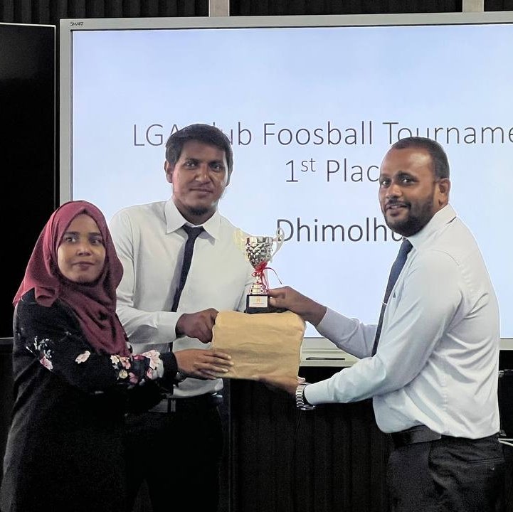 LgaClubMv's tweet photo. Fun Foosball Tournament 

19.03.2023
#TeamLGA #lgaclubmaldives #ngosmaldives #lgamaldives https://t.co/KgNuTfCuQ7