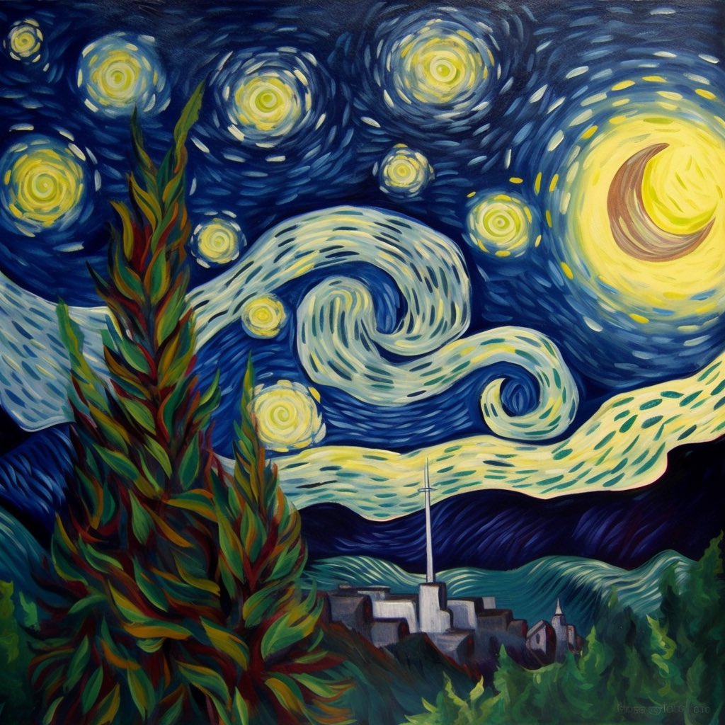 You ever notice how Van Gogh straight up put some outdoor in that one painting?