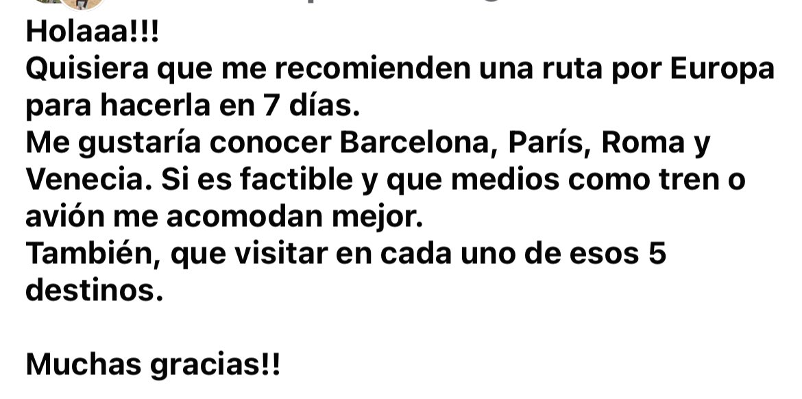 SoyAgenteViajes's tweet photo. Claro mijito… y aún te sobran varios días x si quieres ir a otro sitio🙄 https://t.co/BF2lZFW0sj