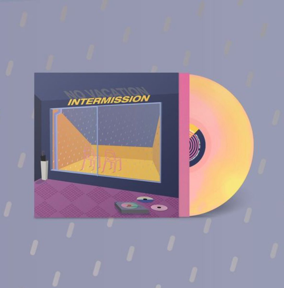 novacationgrrl's tweet photo. No Vacation records are COMIN’ BACK! So excited to announce the re-press of our EP Intermission and Summer Break Singles in pretty colors on vinyl! Pre-order now! 🎶

Intermission: https://t.co/Jhsc8buG0V
Summer Break Singles:  https://t.co/vLlgY6C0Pk https://t.co/omXeqzvXmW