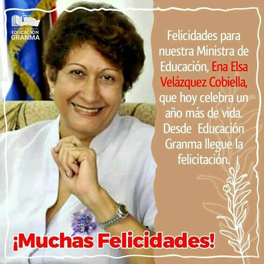 Desde #CubaMined le deseamos muchas felicidades! <a href="/MoraimaOrozco/">Moraima Orozco Delgado</a> <a href="/DiazCanelB/">Miguel Díaz-Canel Bermúdez</a> @JorgeLuisPerd20 <a href="/CeliaGretel/">Gretel Moya Trobajo</a> <a href="/SaerySerrano/">Saery Serrano</a> <a href="/RolandoCabrales/">Rolando Cabrales Márquez</a>