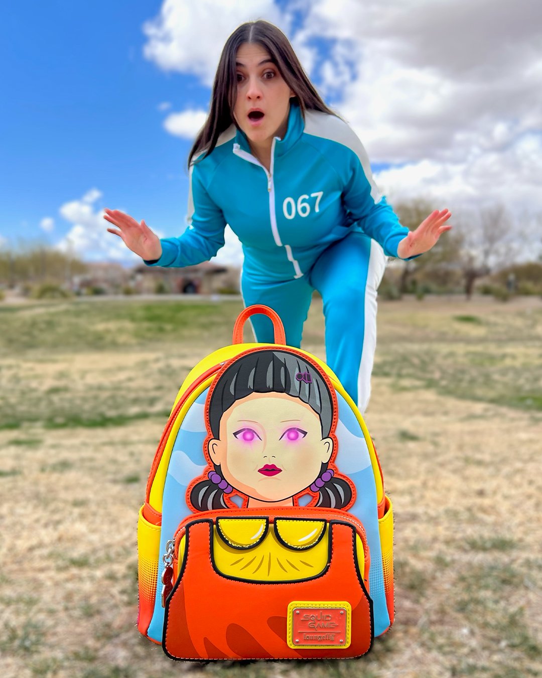 Loungefly on Twitter "GREEN LIGHT! 🚦 Run across the finish line for our new TALKING Squid Game