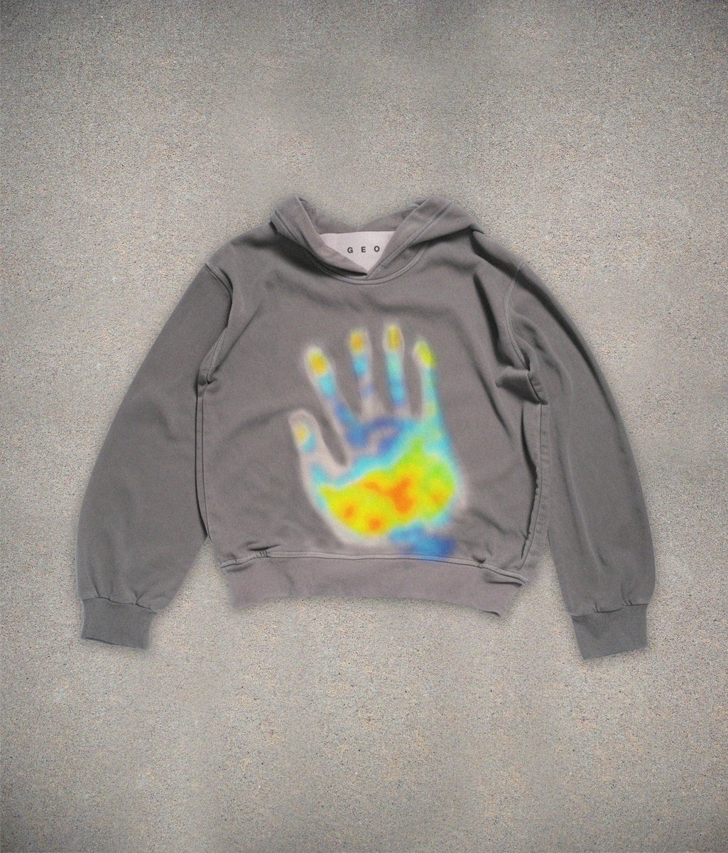 geodesigns1's tweet photo. GEO Thermal Print Overwash Hoodie - 2023 https://t.co/MJCRk1l3WE