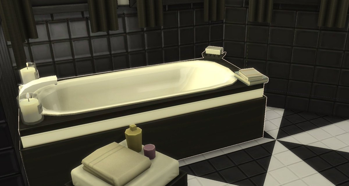 TimeSimer's tweet photo. Someone tell me why being able to put a book on the bath made me so happy?? #thesims4 #bathroomclutter #simplethings #book https://t.co/DKrWMWsQtm