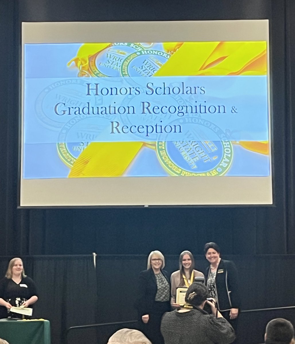megrua's tweet image. More excitement for #RuaLab members Hannah Baumgardner, Maureen Roddy, and Taylor Eitel who received recognition as @WSU_Honors University Scholars today!