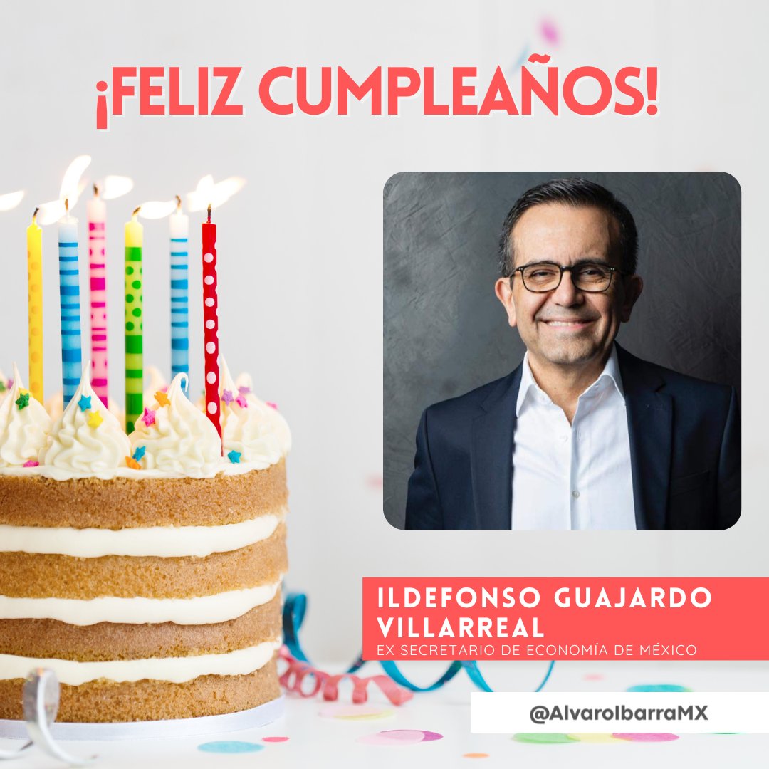 El día de hoy quiero felicitar a mi amigo Ildefonso Guajardo Villarreal, por su cumpleaños. Te deseo un día lleno de alegrías con tu familia y amigos, te envío un fuerte abrazo.

¡Muchas Felicidades!