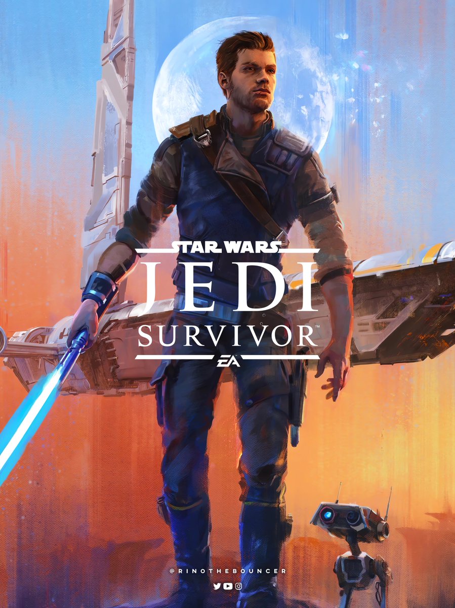 RinoTheBouncer's tweet photo. #StarWars Jedi Survivor🚀

✅Surpasses Fallen Order on all counts
✅Expansive semi-open worlds
✅Planets are like realms in GOW:R
✅Planet Koboh is a hub world
✅Koboh: Vast area w/secret bosses
✅Linear areas
✅7 large planets
✅More rewarding exploration
✅Puzzle shrines (Zelda BOTW)
✅Cosmetics (jackets,haircuts sabers)
✅Improved map
✅Fast travel
✅Undiscovered areas map markers
✅Town-building
✅Flying mount
✅Grapple
✅Side quests
✅New Force abilities
✅5 Combat Stances
✅Recruit NPCs to open new shops
✅Raytracing
✅DualSense feats (Triggers/Haptics)
✅147GB on #PS5
✅140GB on #XboxSeries X

Who’s MEGA HYPED for April 28?😎 #PlayStation @Respawn @EA #Gaming